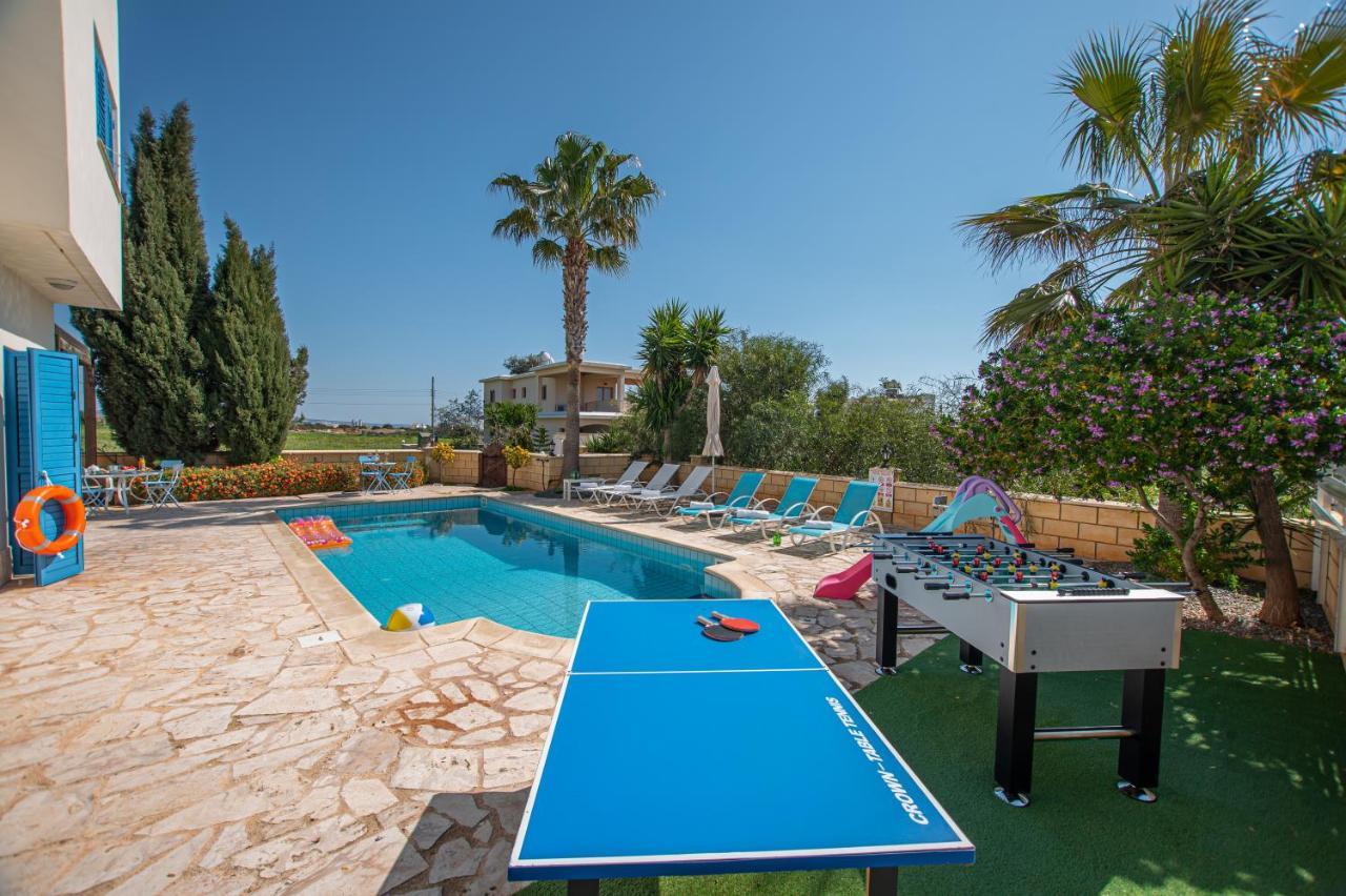 Ayia Napa Blue Villa Bagian luar foto