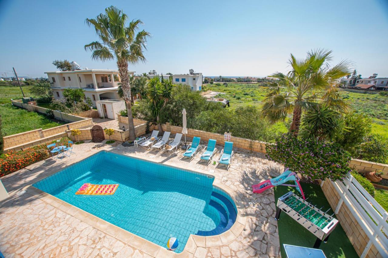 Ayia Napa Blue Villa Bagian luar foto